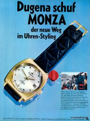 DUGENA-GOLD 3-1968-Reklame-Werbung-genuine Advert-La publicité-nl-Versandhandel