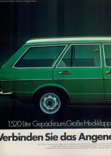 VW-Passat-Variant-1974-III-Reklame-Werbung-vintage print ad-Vintage Publicidad