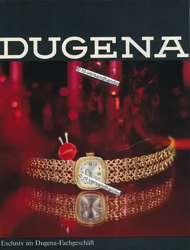 Dugena-Karat-1968-Reklame-Werbung-genuine Advertising- nl-Versandhandel
