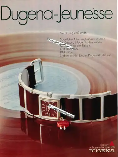 Dugena-Jeunesse-1971-Reklame-Werbung-genuine Advertising- nl-Versandhandel 