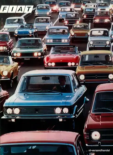 FIAT-LIMOUSINE-1971-Reklame-Werbung-genuine Advert-La publicité-nl-Versandhandel