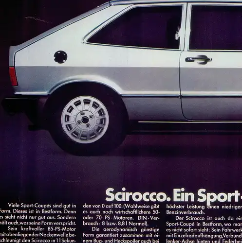 VW-Scirocco-1974-III-Reklame-Werbung-vintage print ad-Vintage Publicidad