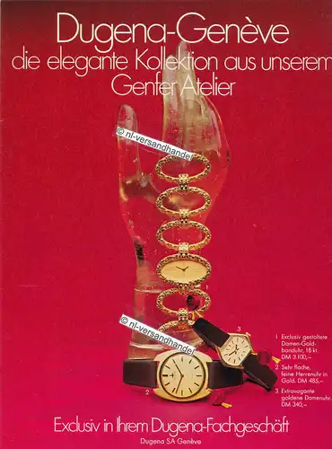 Dugena-Genève-02-1971-Reklame-Werbung-genuine Advertising- nl-Versandhandel