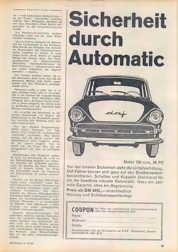 Daf-Automatic-1963-Reklame-Werbung-genuineAdvertising-nl-Versandhandel