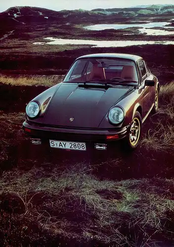 Porsche-Carrera-2,7-1974-II-Reklame-Werbung-vintage print ad-Vintage Publicidad