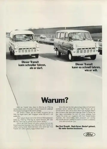 Ford-Transit-1969-III-Reklame-Werbung-vintage print ad-Vintage Publicidad