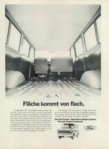 Ford-Transit-1969-Reklame-Werbung-vintage print ad-Vintage Publicidad