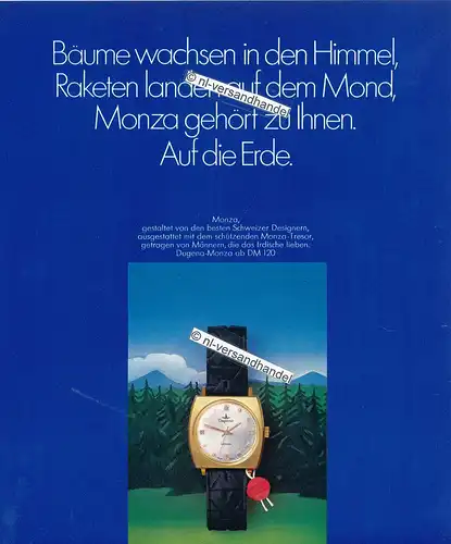Dugena-Monza-1970-Reklame-Werbung-genuine Advertising-nl-Versandhandel 