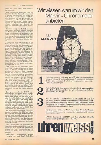 Marvin-Chronometer-1963-Reklame-Werbung-genuineAdvertising-nl-Versandhandel
