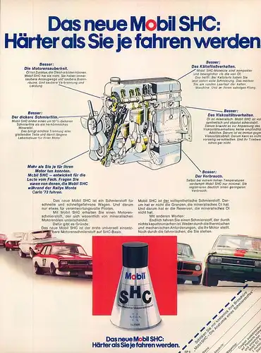 Mobil-SHC-Opel-Rekord-1973-Reklame-Werbung-genuineAdvertising-nl-Versandhandel