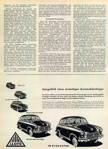 Lloyd-1955-III-Reklame-Werbung-genuine Advert-La publicité-nl-Versandhandel