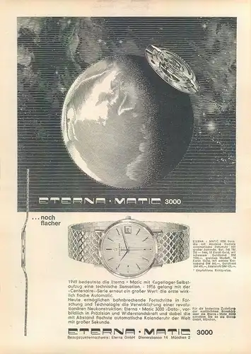 Eterna-EternaMatic3000-1963-Reklame-Werbung-genuineAdvertising-nl-Versandhandel