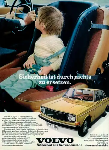 VOLVO-270mal-1971-Reklame-Werbung-genuine Advert-La publicité-nl-Versandhandel
