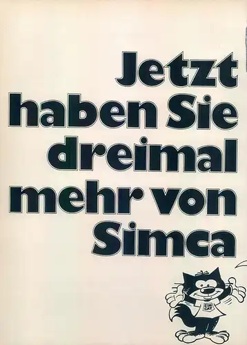 Simca-1100-GLS-1975-Reklame-Werbung-genuineAdvertising-nl-Versandhandel