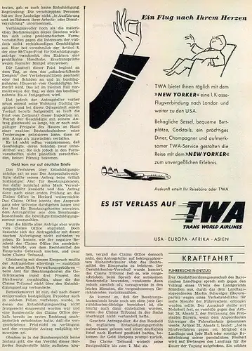 TWA-Airline-II-1955-Reklame-Werbung-genuine Advert-La publicité-nl-Versandhandel