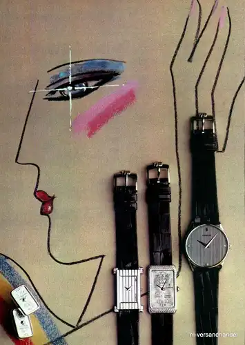 CORUM-PLATIN-1980-Reklame-Werbung-genuine Ad-La publicité-nl-Versandhandel