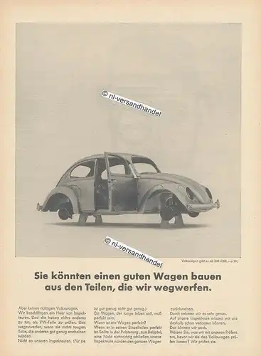 VW-1200-Käfer-02-1963-Reklame-Werbung-genuine Advertising-nl-Versandhandel 