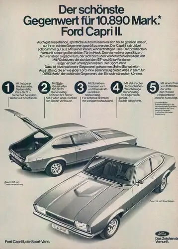 Ford-Capri-II-1975-Reklame-Werbung-genuineAdvertising-nl-Versandhandel