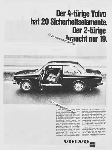 Volvo-142-1967-Reklame-Werbung-genuine Advertising- nl-Versandhandel