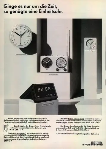 BRAUN-VISOTRONIC-1980-Reklame-Werbung-genuine Advert-La publicité-nl-Versand