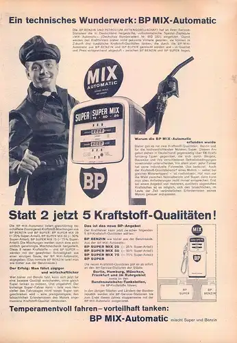 BP-1959-V-Benzin-Reklame-Werbung-vintage petrol print ad-Vintage Publicidad