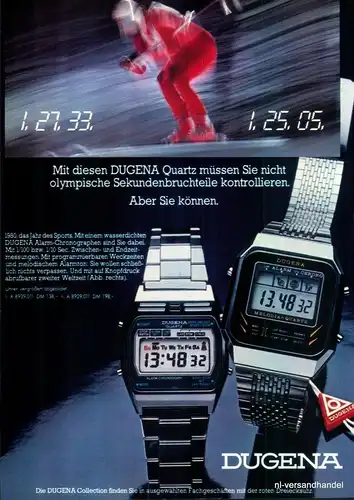 DUGENA-A8939.011-1980-Reklame-Werbung-genuine Advert-La publicité-nl-Versand