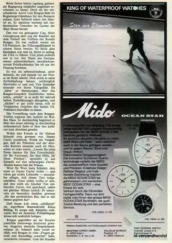 MIDO-OCEAN STAR-1980-Reklame-Werbung-genuine Advert-La publicité-nl-Versand