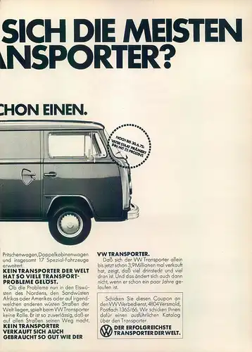 VW-Transporter-1975-V-Reklame-Werbung-genuineAdvertising-nl-Versandhandel