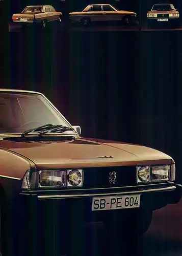 Peugeot-604-SL-V6-1975-Reklame-Werbung-genuineAdvertising-nl-Versandhandel