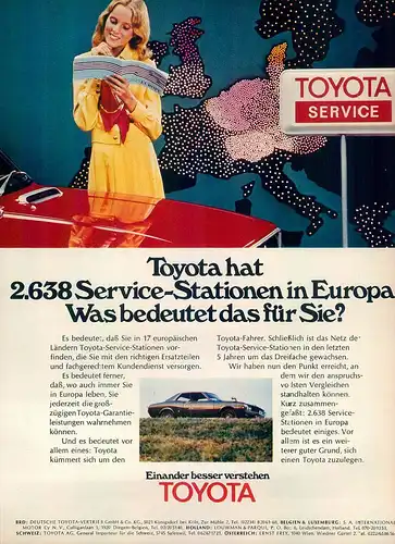 Toyota-Service-III-1975-Reklame-Werbung-genuineAdvertising-nl-Versandhandel