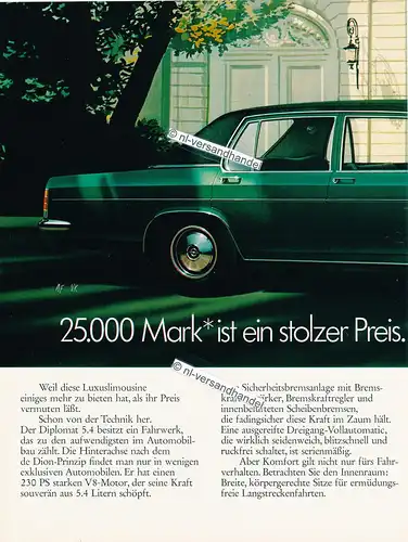 Opel Diplomat 1971