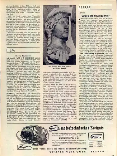 Goliath-1954-Reklame-Werbung-genuine Advert-La publicité-nl-Versandhandel