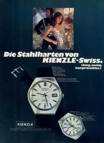 Kienzle-Date-1970-Reklame-Werbung-vintage print ad-Vintage Publicidad-老式平面广告
