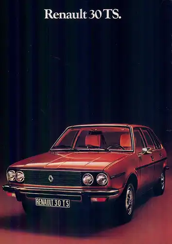 Renault-30-TS-1975-Reklame-Werbung-genuineAdvertising-nl-Versandhandel