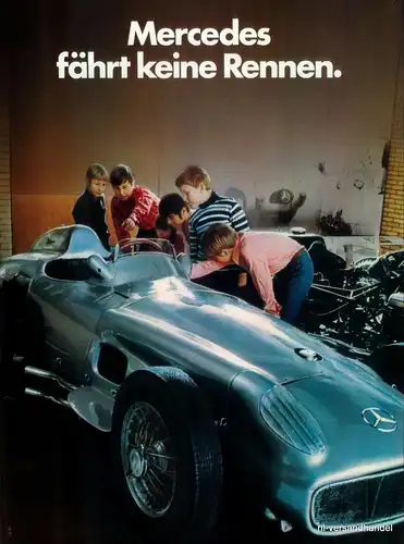 MERCEDES BENZ-STIRLING M-1971-Reklame-Werbung-genuine Ad-La publicité-nl-Versand