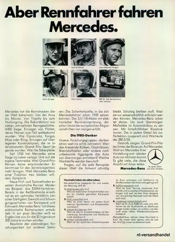 MERCEDES BENZ-STIRLING M-1971-Reklame-Werbung-genuine Ad-La publicité-nl-Versand