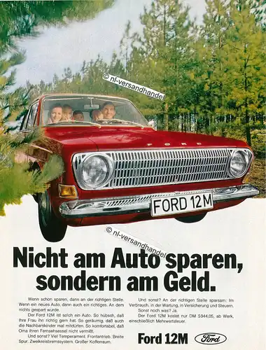 Ford-12M-Reklame-Werbung-genuine Advertising-nl-Versandhandel