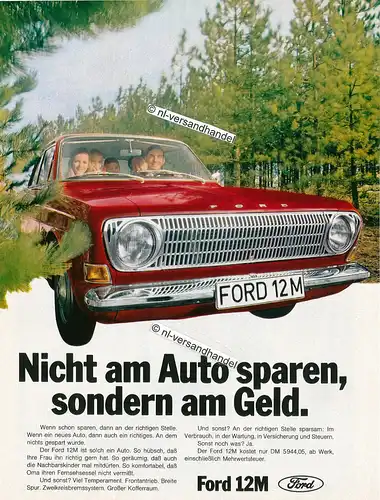 Ford-12M-Reklame-Werbung-genuine Advertising-nl-Versandhandel 