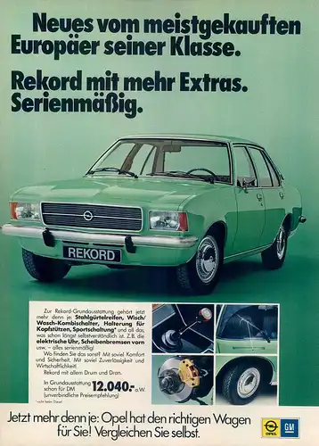 Opel-Rekord-1975-Reklame-Werbung-genuineAdvertising-nl-Versandhandel