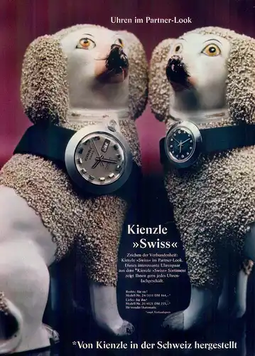 Kienzle-Automatic-1972-Reklame-Werbung-genuineAdvertising-nl-Versandhandel