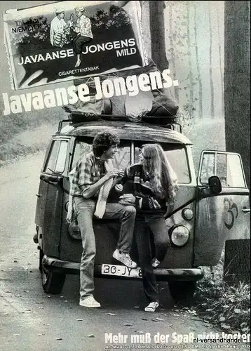VW-BULLI-KULT-1981-Reklame-Werbung-genuine Advert-La publicité-nl-Versand