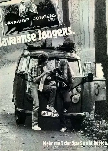 VW-BULLI-KULT-´81-Reklame-Werbung-genuine Advert-La publicité-nl-Versandhandel