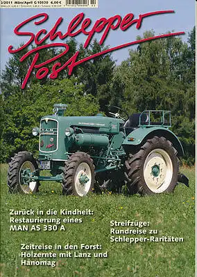 Schlepper Post  2/11 - MAN - David Brown - Massey Ferguson  - nl-Versandhandel