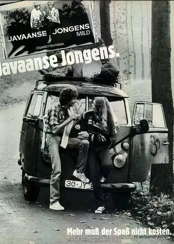 VW-BULLI-KULT-1981-Reklame-Werbung-genuine Advert-La publicité-nl-Versandhandel