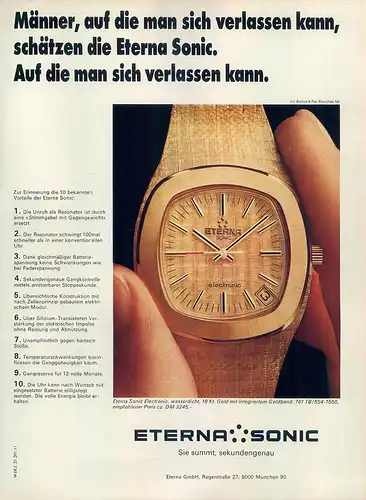 Eterna-Sonic-1973-Reklame-Werbung-genuineAdvertising-nl-Versandhandel