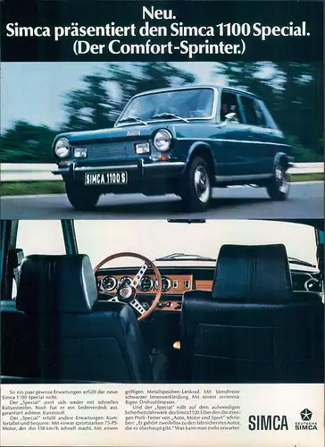 Simca 1100 Spezial - 1971