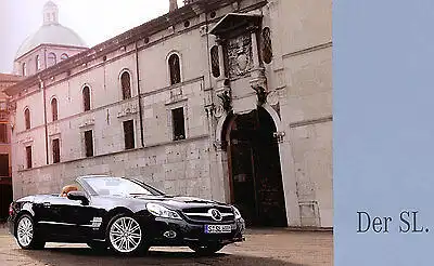 Mercedes-Benz - SL - Prospekt - Preisliste - 12/08 - Deutsch - nl-Versandhandel