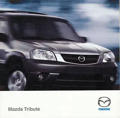 Mazda -Tribute - 3.0 V6 - 2.0 - Prospekt - 02/2000  - Deutsch - nl-Versandhandel