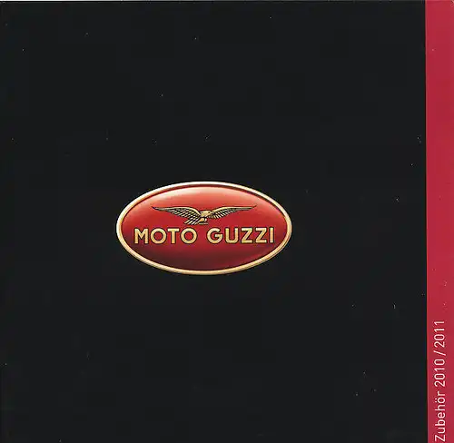 Moto Guzzi - Zubehör Kollektion 2010/11 -  Prospekt - Deutsch - nl-Versandhandel