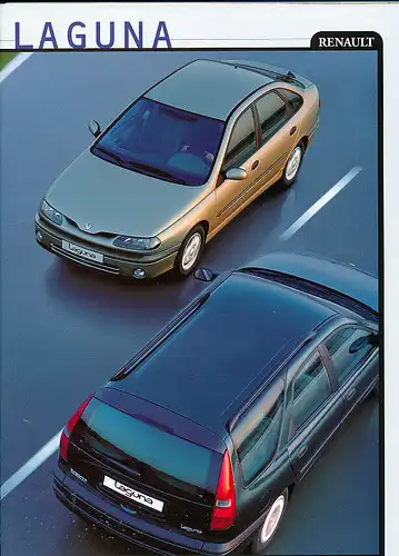 Renault - Laguna Nevada - Prospekt  - 10/99  -  France - nl-Versandhandel